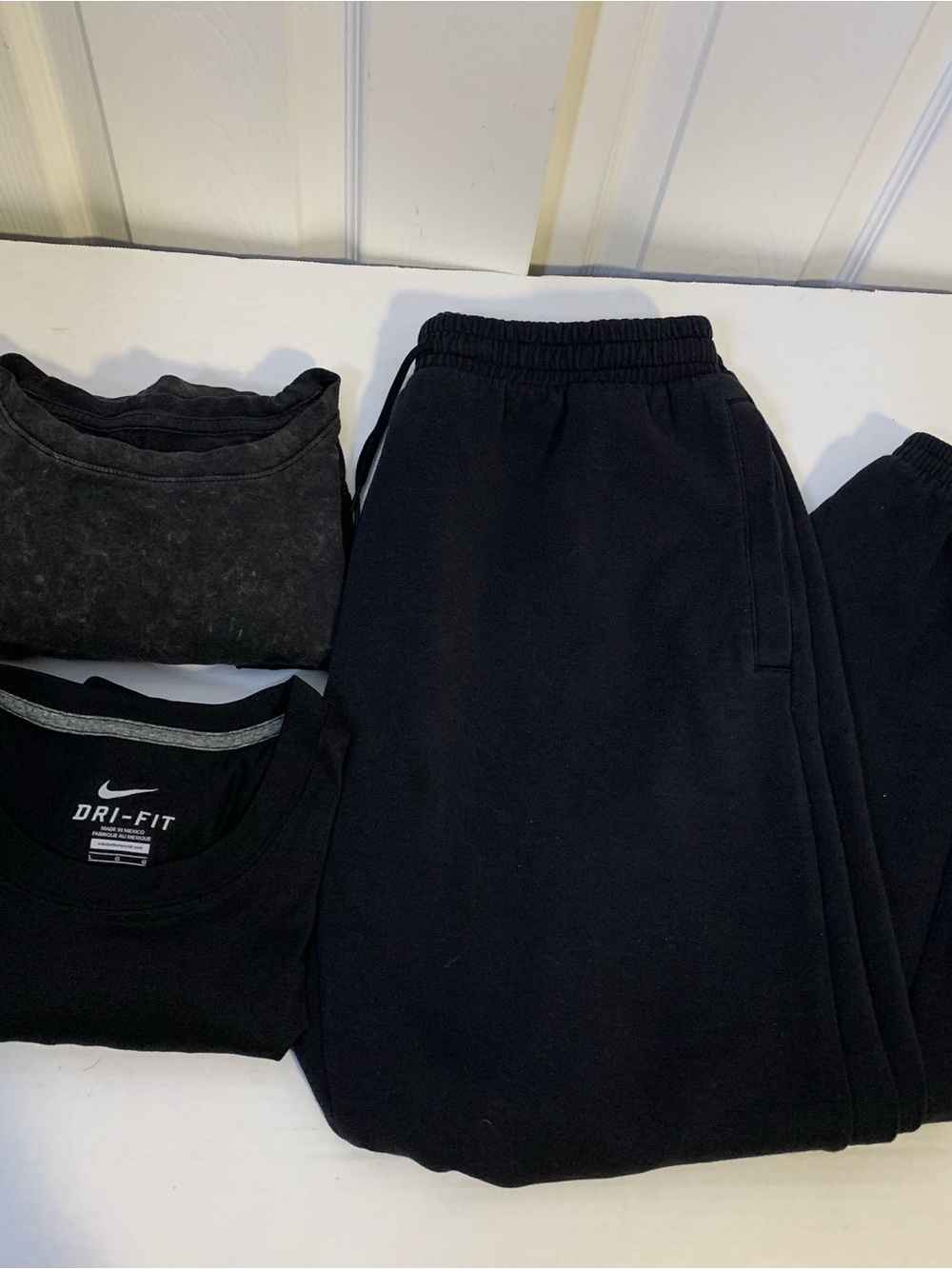 2 Black Tone Tees & Sweats Bundle